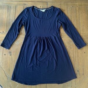 Boden jersey knit navy tunic